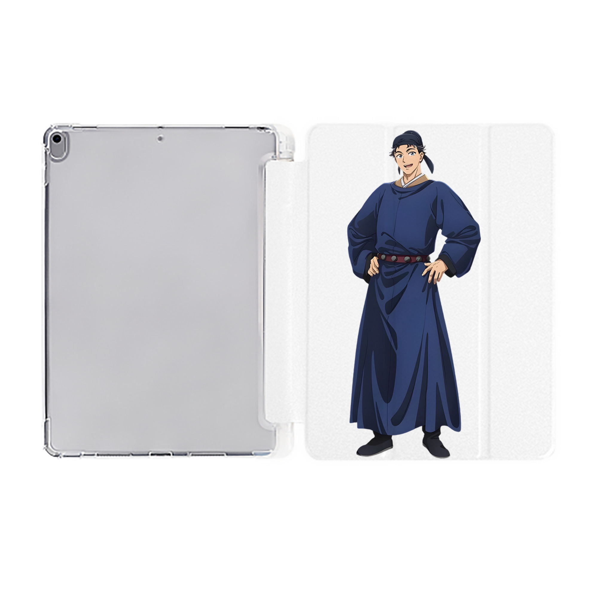 （画像用） 薬屋のひとりごと The Apothecary Diaries IPad ケース ペン収納付き 三つ折りスタンド PUレザー×シリコン 対応機種9.5/10.5/10.9インチ